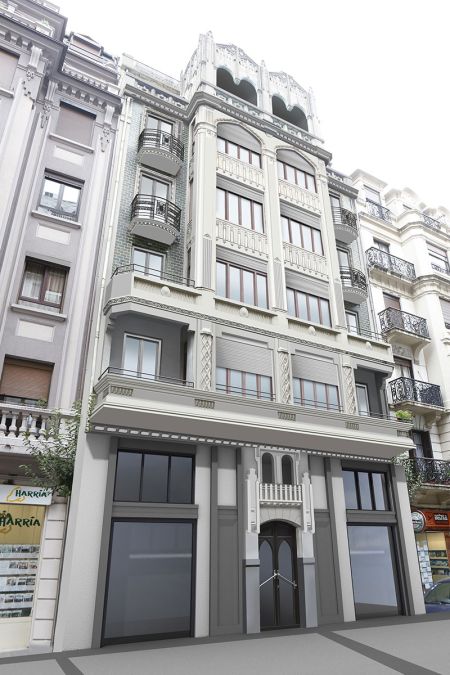 edificio retoque fotografico